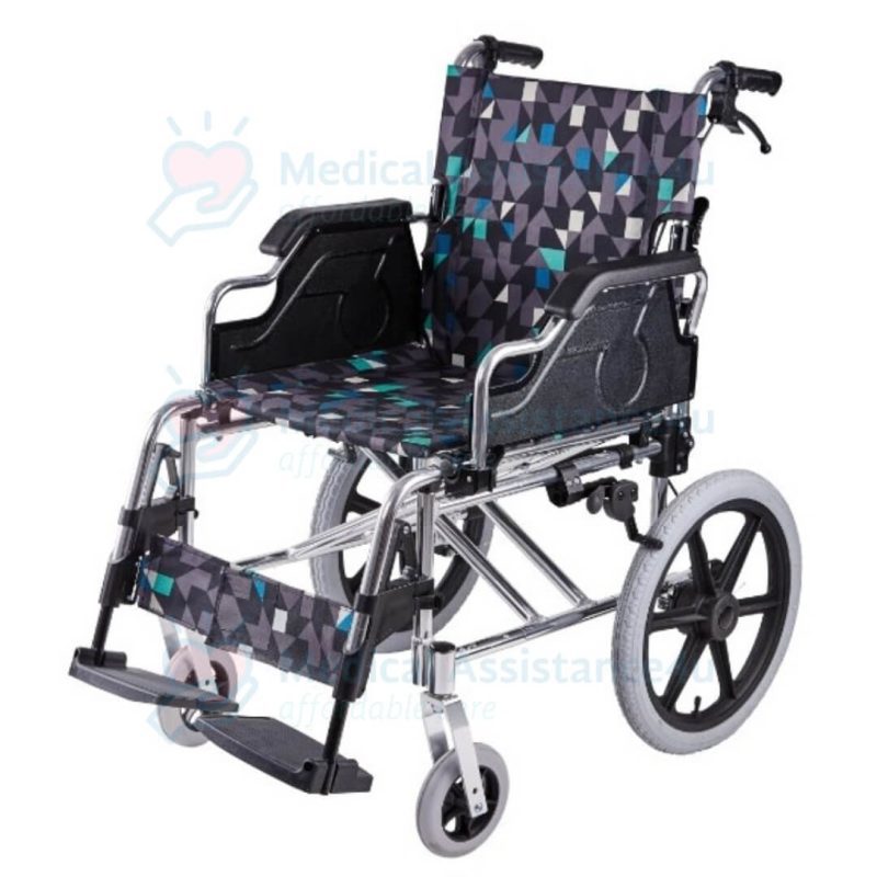 Rear Pneumatic Mag Wheelchair