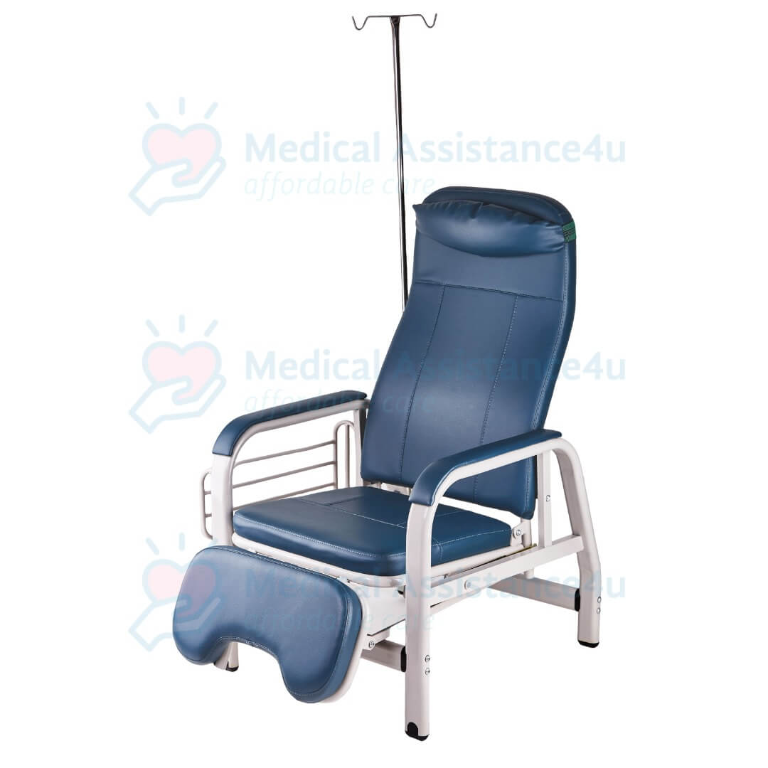 Geriatric Chair with IV Stand