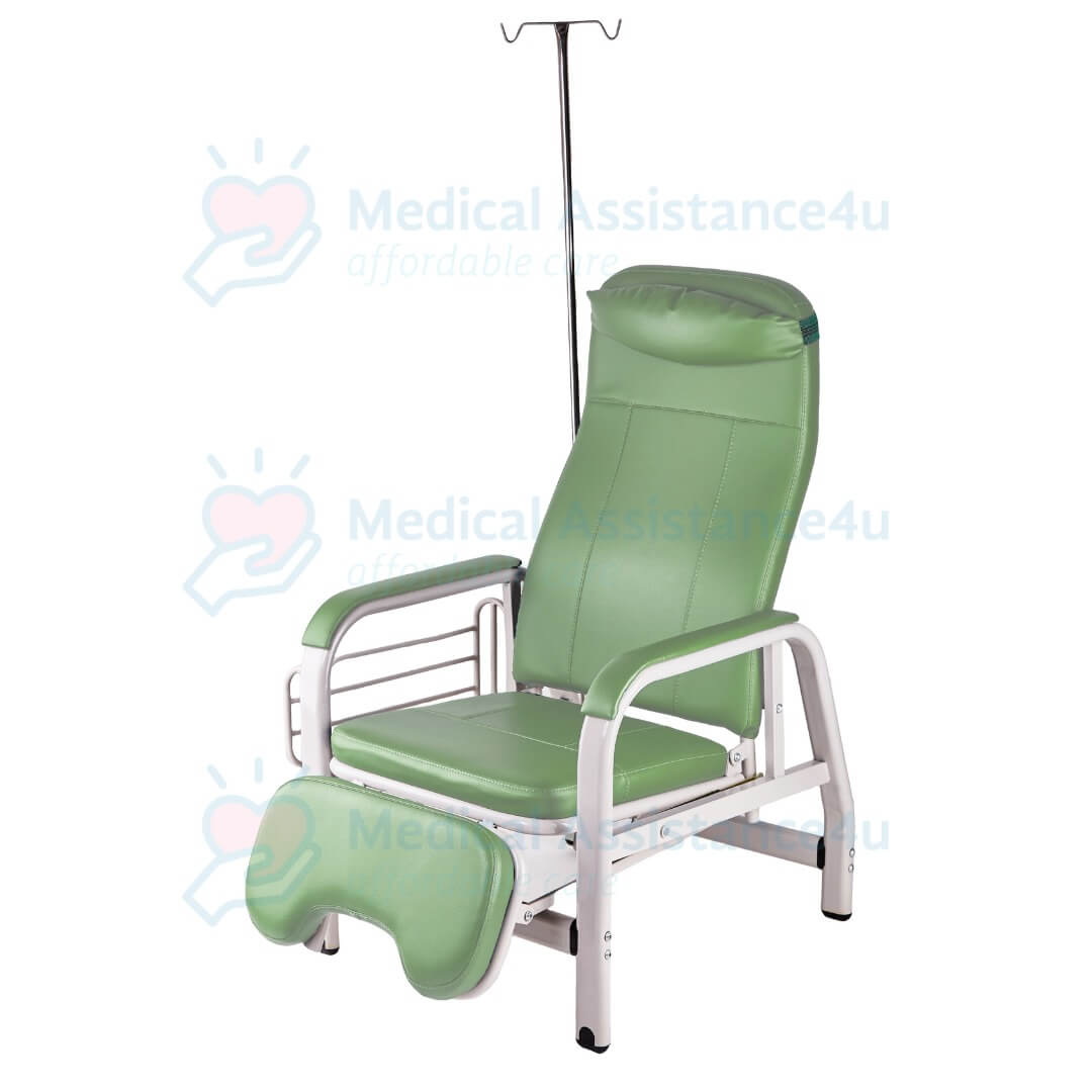 Geriatric Chair with IV Stand