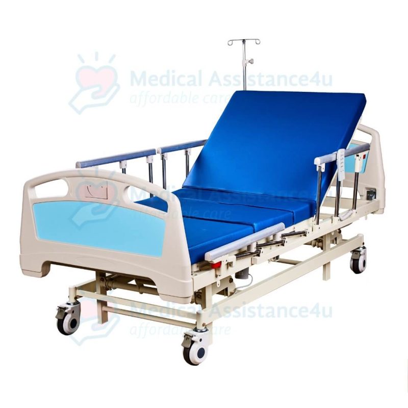 3 Function Hospital Bed (Cot Side)