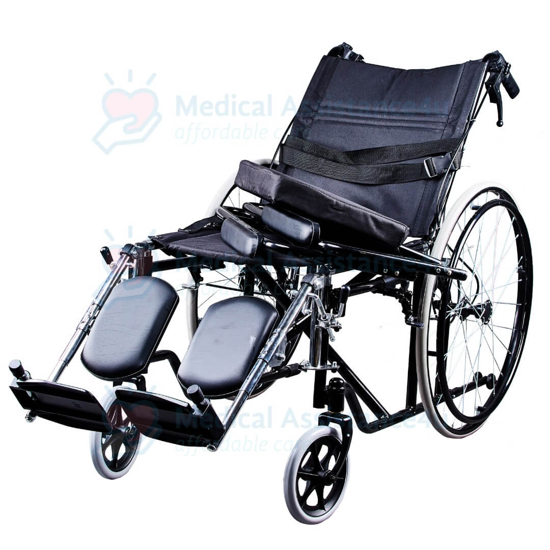 Steel Recliner Wheelchair
