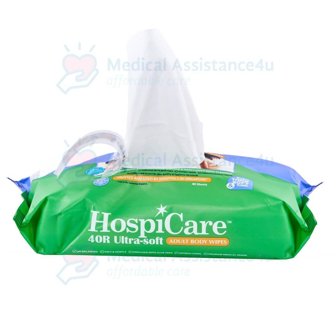 HospiCare 40R Ultra Soft Adult Body Wipes