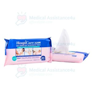 HospiCare 320R Skin Protectant Incontinence Wipes