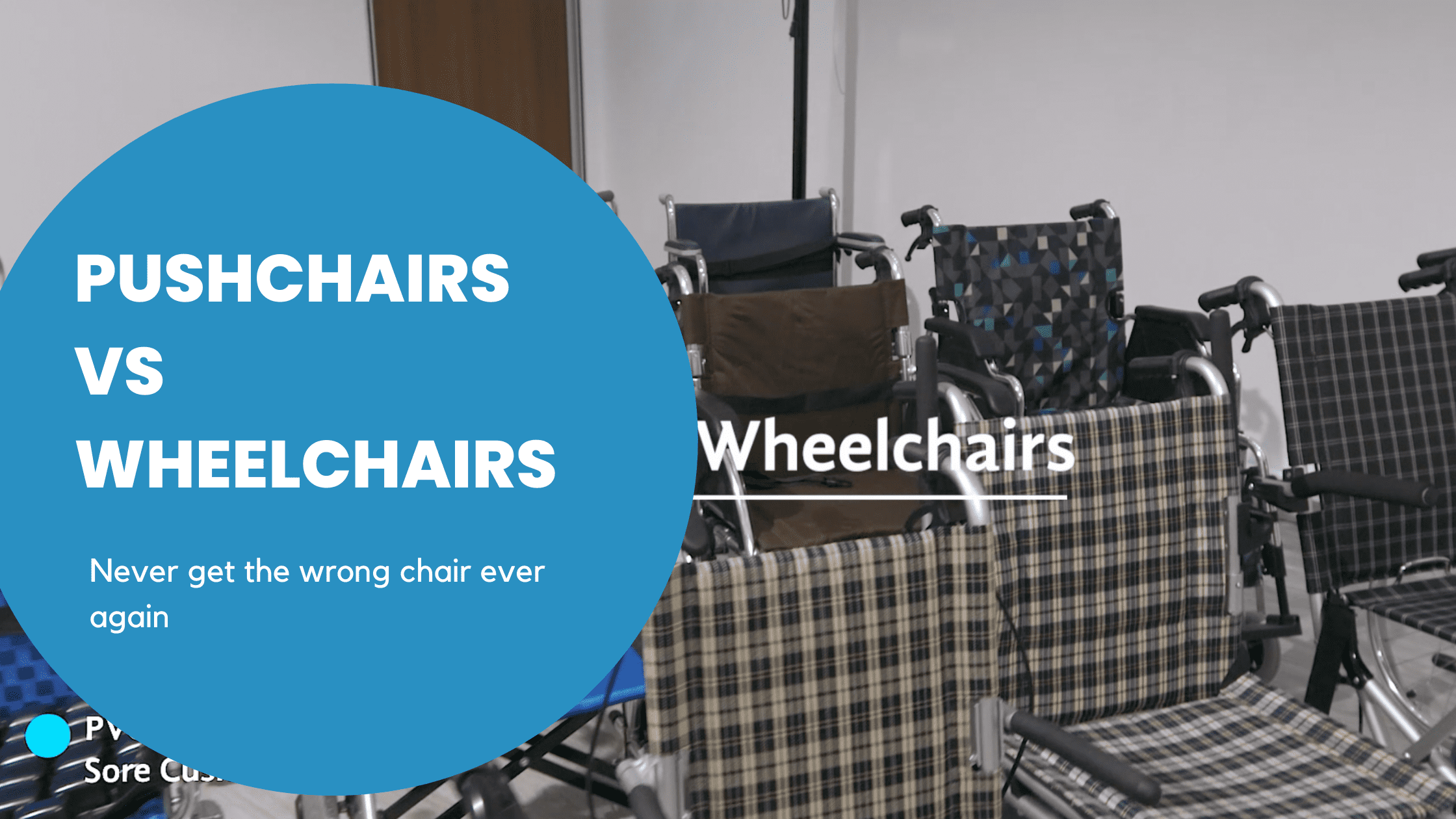 What are the differences between wheelchair and pushchairs