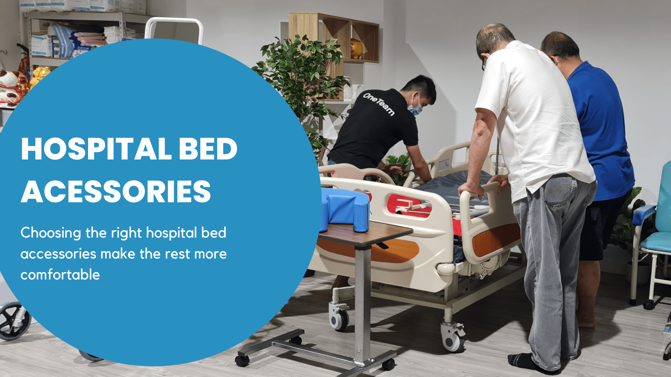 Choose the right hospital bed accessories
