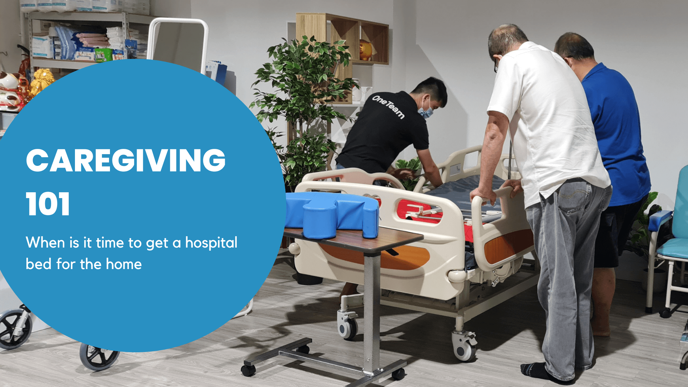 Caregiving 101: When to Get a Hospital Bed at Home